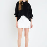 Balloon Sleeve Blouse