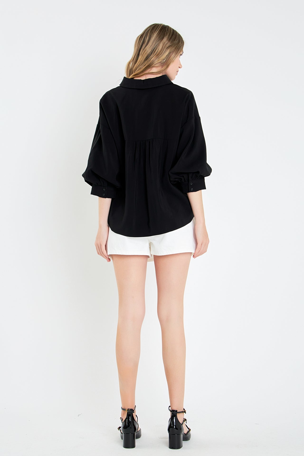 Balloon Sleeve Blouse – English Factory