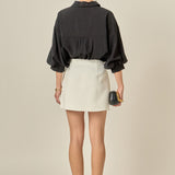 Balloon Sleeve Blouse