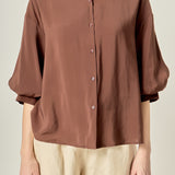 Balloon Sleeve Blouse