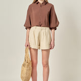 Balloon Sleeve Blouse
