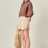 Balloon Sleeve Blouse