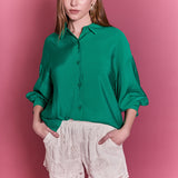 Balloon Sleeve Blouse