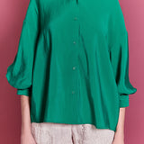 Balloon Sleeve Blouse