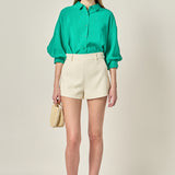 Balloon Sleeve Blouse