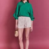 Balloon Sleeve Blouse
