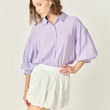 Balloon Sleeve Blouse