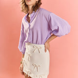 Balloon Sleeve Blouse