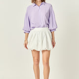 Balloon Sleeve Blouse
