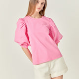 Poplin Sleeve Combo T-shirts