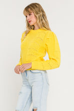 Load image into Gallery viewer, Pleated Long Sleeve Sweater
