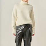 Turtleneck Long Sleeve Sweater