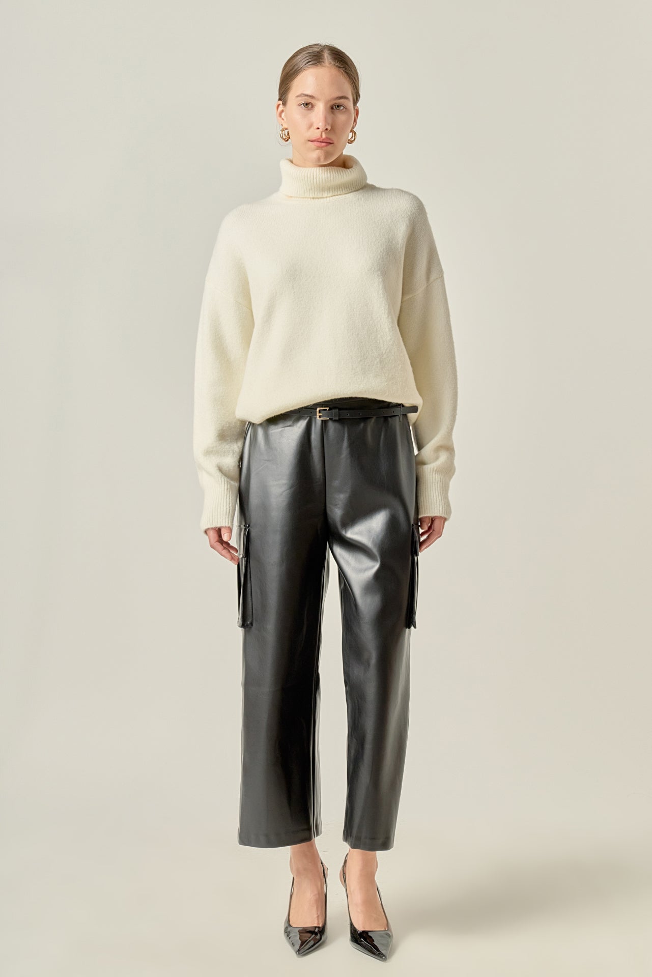 Turtleneck Long Sleeve Sweater