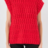 Chunky Knit Sweater Vest