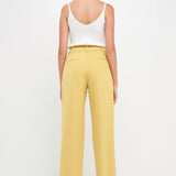 ENGLISH FACTORY - High-Waisted Straight-Leg Trousers - PANTS available at Objectrare