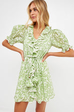Load image into Gallery viewer, Ruffle Pintuck Dress
