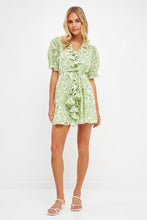 Load image into Gallery viewer, Ruffle Pintuck Dress
