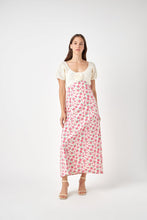 Load image into Gallery viewer, Crochet Floral Maxi Dress
