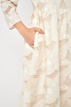 Load image into Gallery viewer, Embroidered Lace Midi Dress
