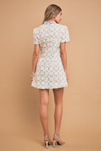 Load image into Gallery viewer, Premium Ribbon Embroidery Collared Dress
