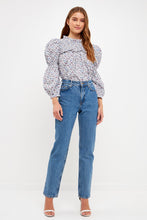 Load image into Gallery viewer, Floral Printed Cotton Long Sleeve Blouse
