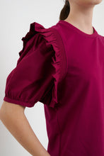 Load image into Gallery viewer, Ruffle Sleeve T-Shirt
