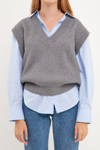 Load image into Gallery viewer, Oversized Sweater Vest
