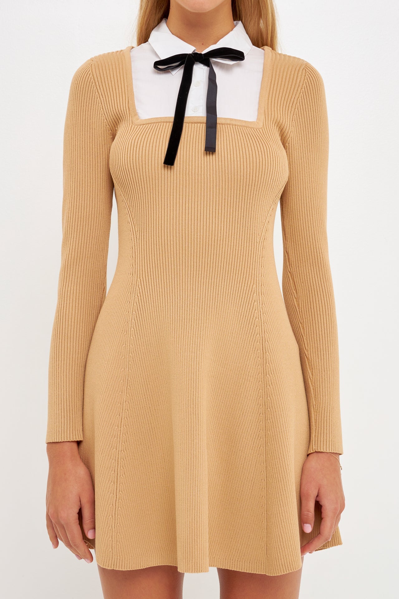 Graham Twist Raz Flavor Mixed Media Fit and Flare Sweater Dress English Factory The 24 Best Graham Twist Raz Flavor Mixed Media Fit and Flare Sweater Dress English Factory The 24 Best