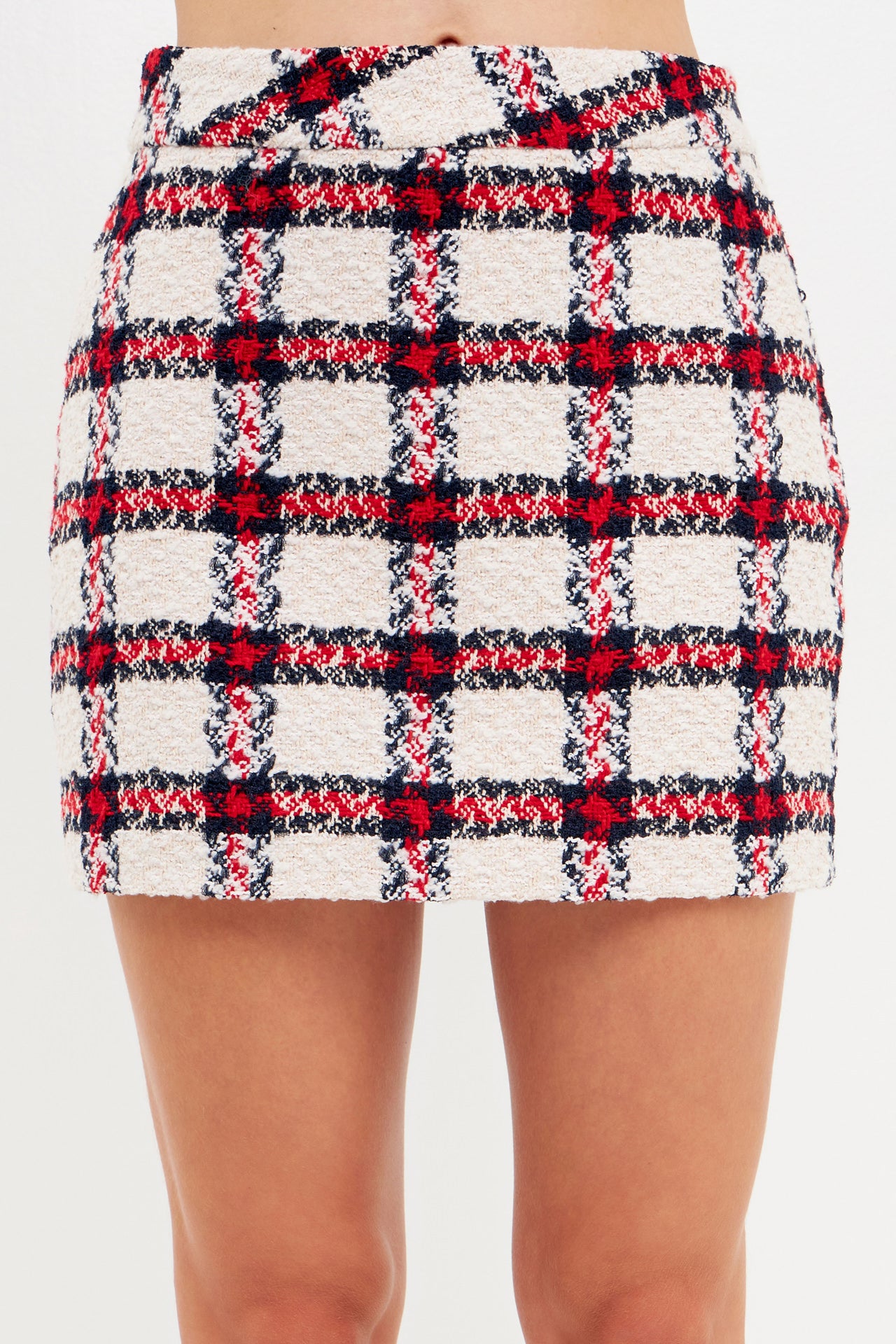 ANDMARY Audrey check mini skirt アンドマリー - スカート