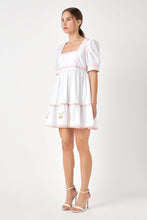 Load image into Gallery viewer, Embroidered Short Sleeve Dress
