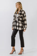 Load image into Gallery viewer, ENGLISH FACTORY-Oversized Plaid Shacket-COATS available at Objectrare

