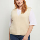 ENGLISH FACTORY - Knit Sweater Vest - SWEATERS & KNITS available at Objectrare
