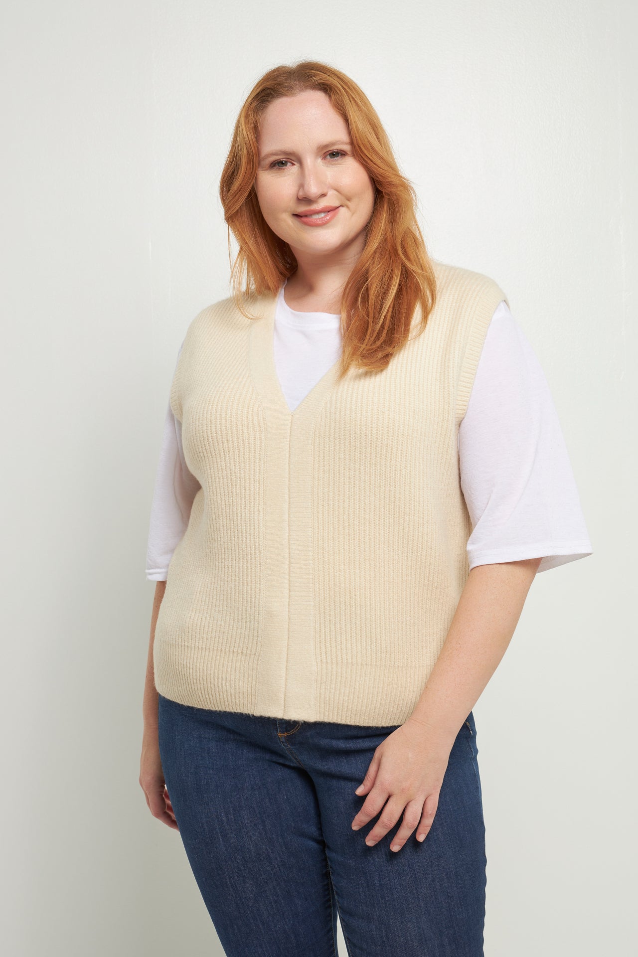 ENGLISH FACTORY - Knit Sweater Vest - SWEATERS & KNITS available at Objectrare