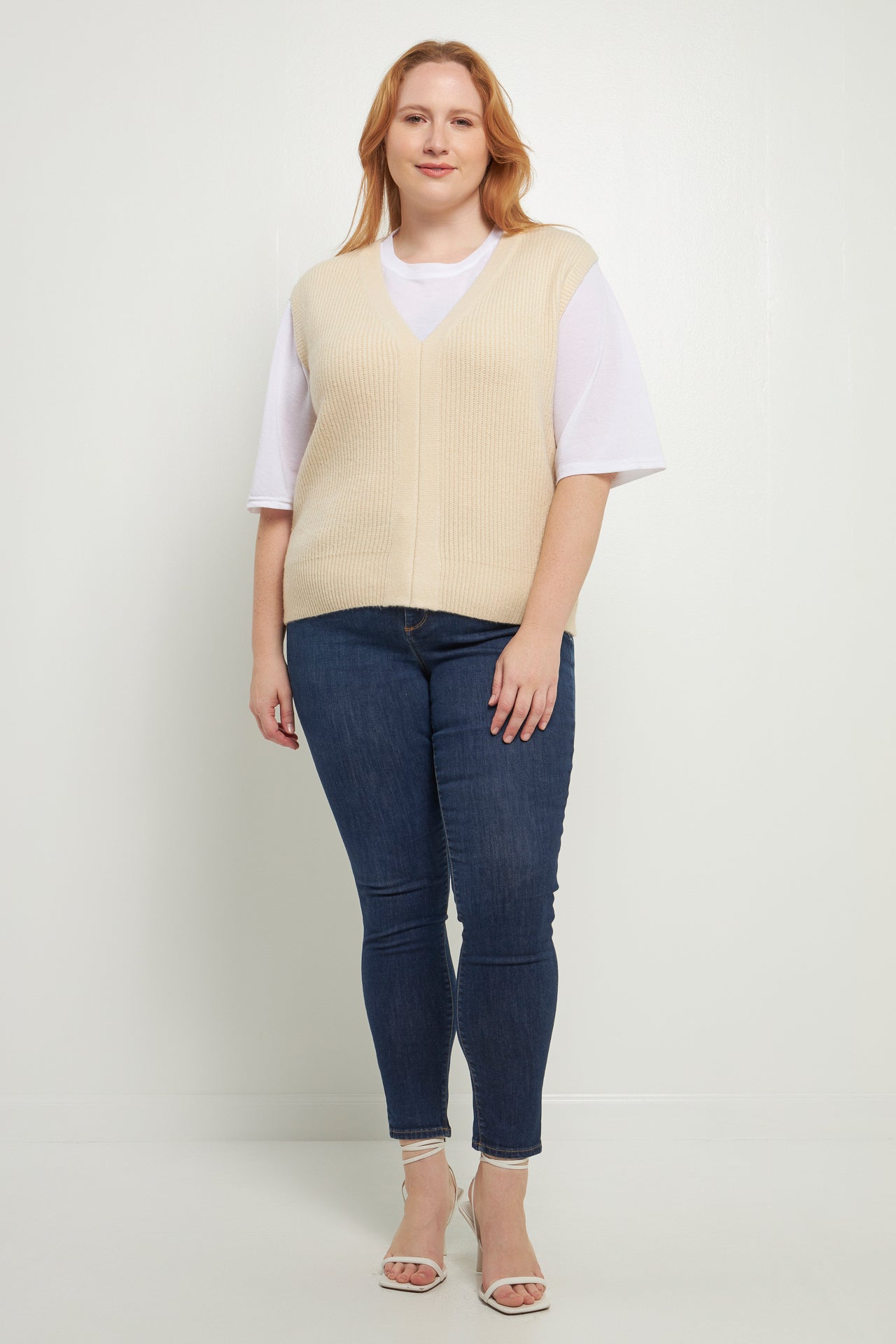 ENGLISH FACTORY - Knit Sweater Vest - SWEATERS & KNITS available at Objectrare