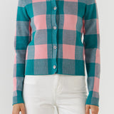 Plaid Cardigan- Sold Out