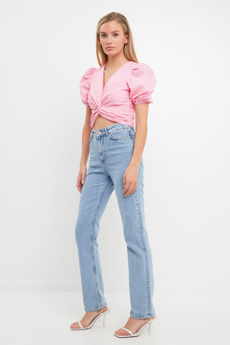 Eva Twist Detail Top