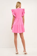 Load image into Gallery viewer, Knit Ruffled Mini Dress
