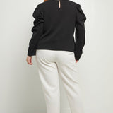 ENGLISH FACTORY - Puff Long Sleeve Top - TOPS available at Objectrare