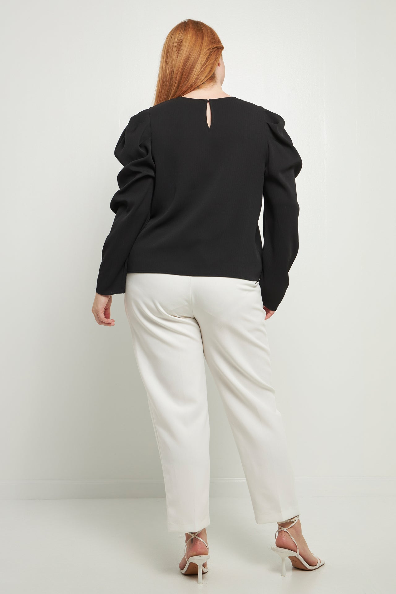 ENGLISH FACTORY - Puff Long Sleeve Top - TOPS available at Objectrare
