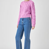 ENGLISH FACTORY - Cable-Knit Sweater - SWEATERS & KNITS available at Objectrare