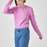 ENGLISH FACTORY - Cable-Knit Sweater - SWEATERS & KNITS available at Objectrare