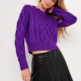 ENGLISH FACTORY - Cable-Knit Sweater - SWEATERS & KNITS available at Objectrare