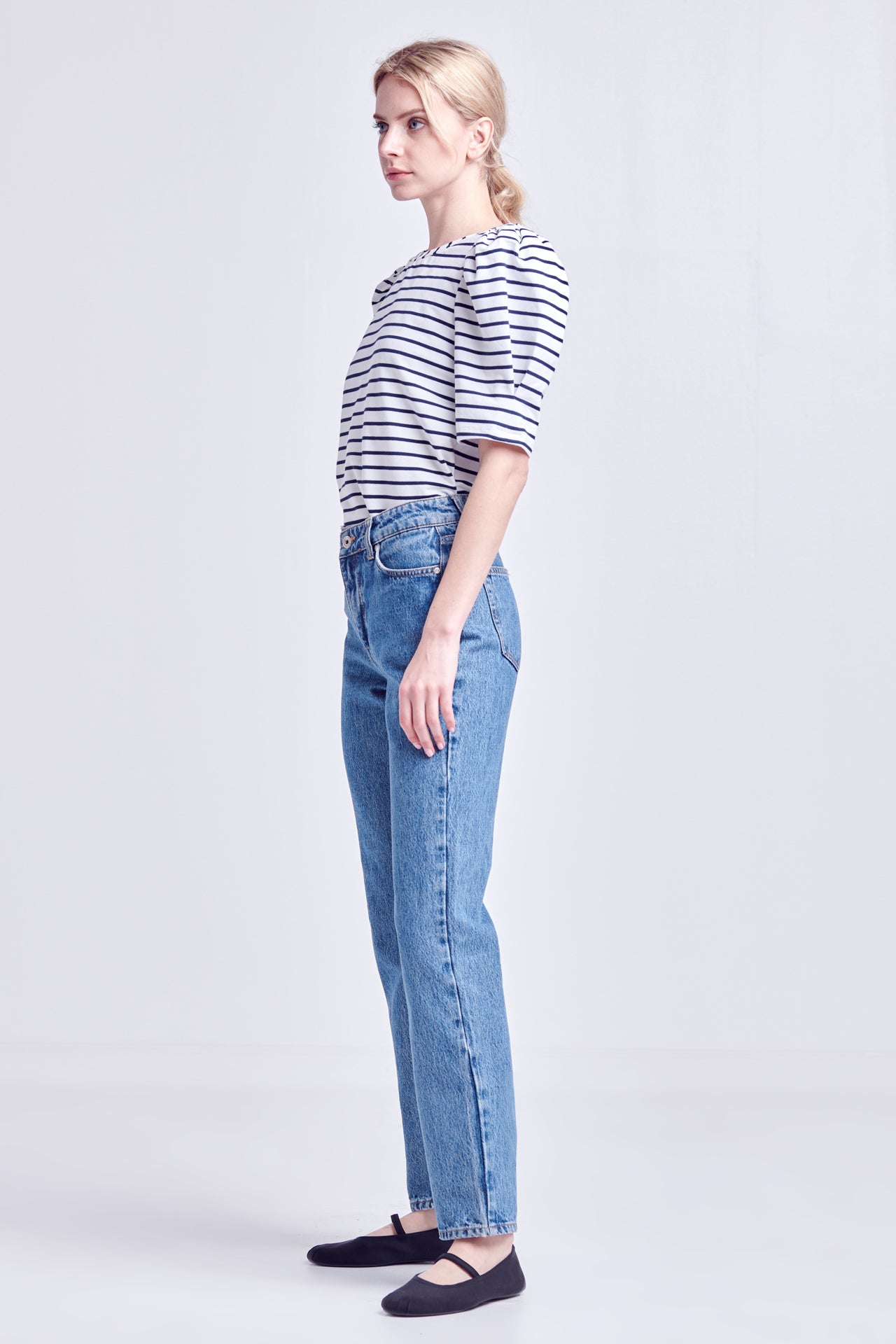 Stripe Women Knit Shirt – English Factory