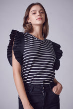 Load image into Gallery viewer, Ruffle Cap Sleeve Top
