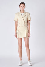 Load image into Gallery viewer, ENGLISH FACTORY-Flap Pocket Mini Cargo Skort-SKORTS available at Objectrare
