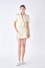 Load image into Gallery viewer, ENGLISH FACTORY-Flap Pocket Mini Cargo Skort-SKORTS available at Objectrare
