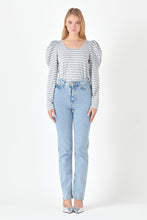 Load image into Gallery viewer, Puff Sleeve Knit Top
