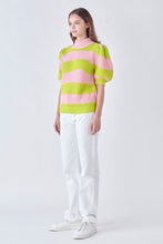 Load image into Gallery viewer, Stripe Mockneck Sweater
