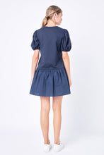 Load image into Gallery viewer, Knit Woven Mixed Dress Plus
