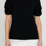 ENGLISH FACTORY - Twisted Sleeve T-shirt - T-SHIRTS available at Objectrare